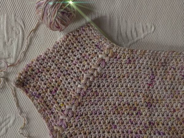 Top crochet algodón orgánico