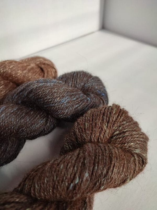 Lana para tejer bufanda de lana