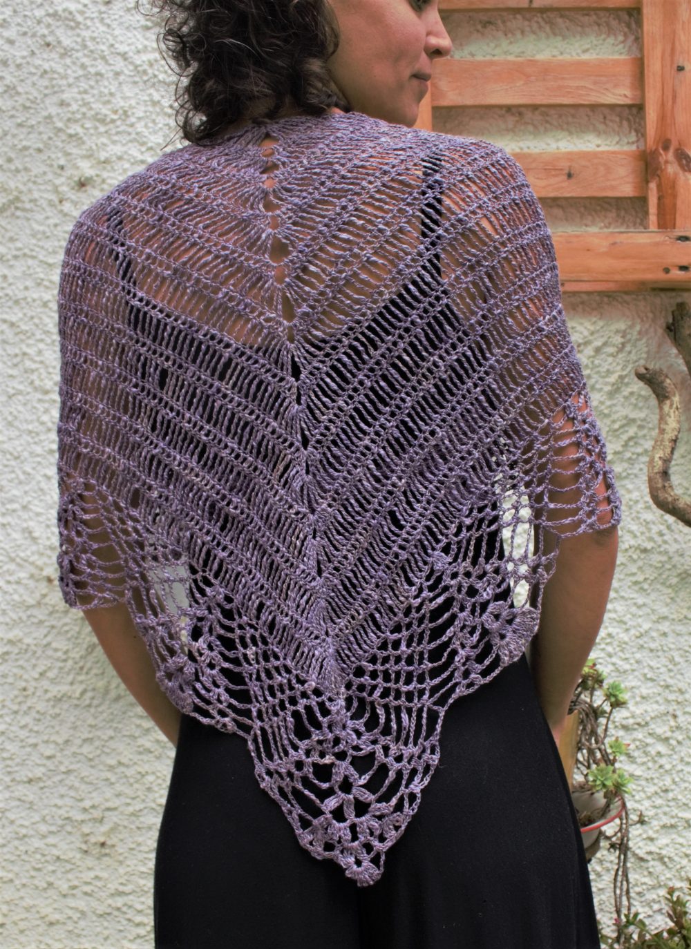 Summer crochet shawl kit