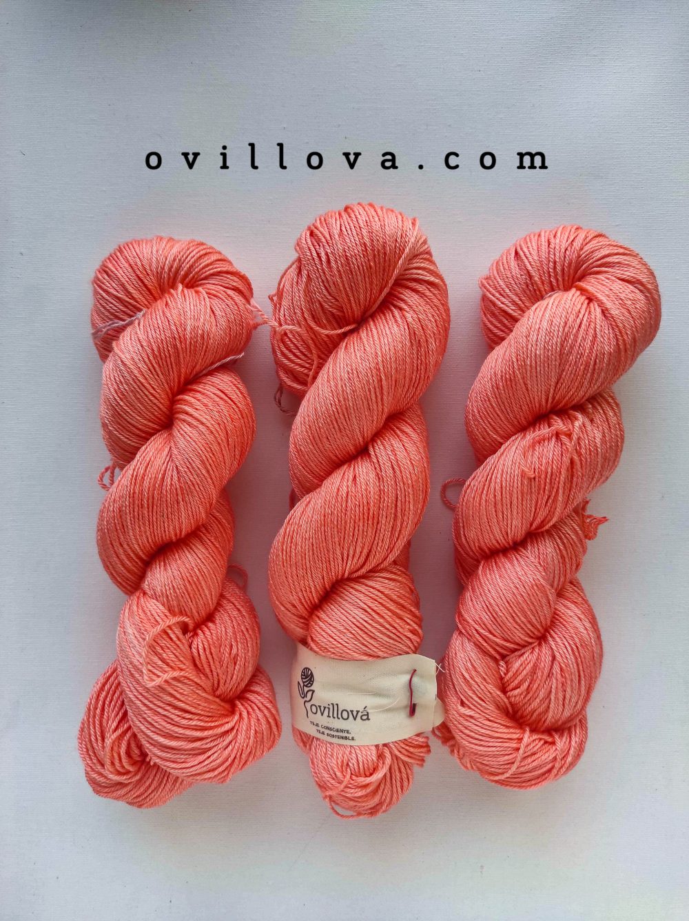 hilado liso coral