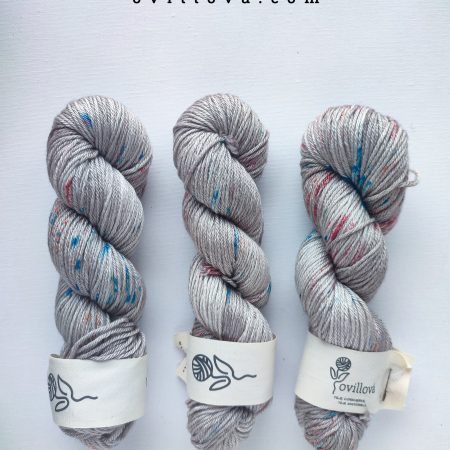 venta de madejas de lana de merino y seda