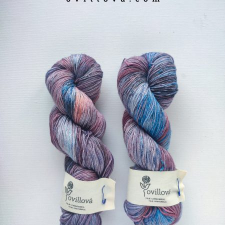 merino y seda variegated