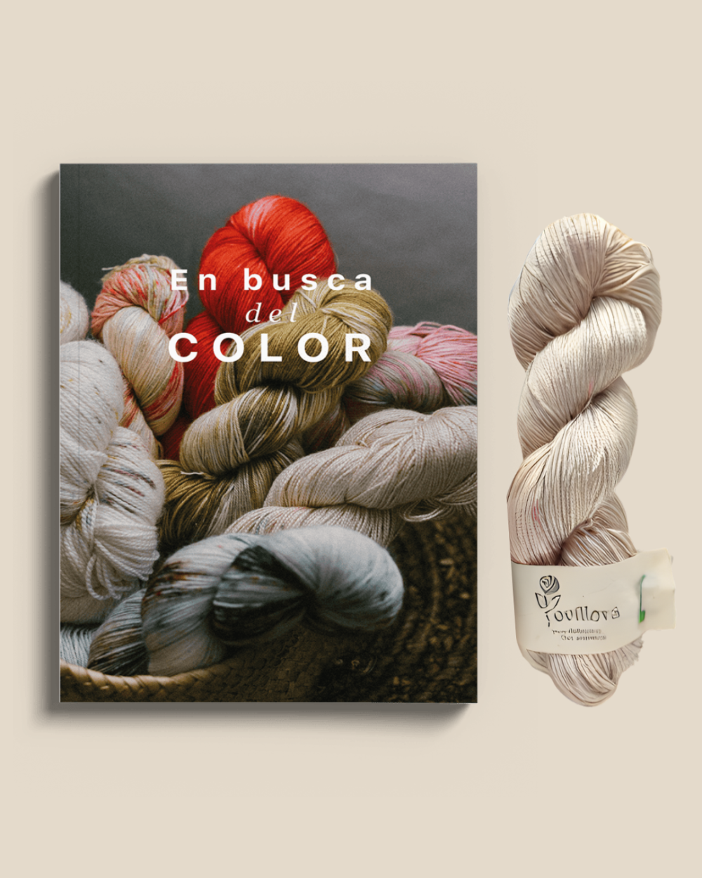 (A la venta el 04/04) En busca del color (libro + madejas con DESCUENTO)